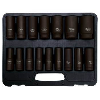 Adler AD-16D zestaw nasadek długich 16szt, 3510.6