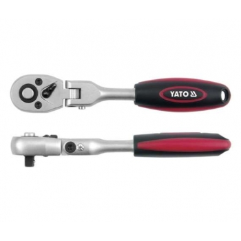 Yato, grzechotka, 1/2"", uchylna z blokadą 1/2'', YT-0327