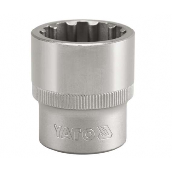 Yato nasadka krótka spline 1/2'' 11mm, YT-1463