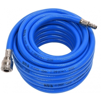 YATO WĄŻ PNEUMATYCZNY ZBROJONY PVC 10mm x 20m Z SZYBKOZŁĄCZAMI, YT-24225