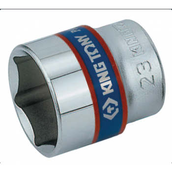 King Tony, nasadka, krótka, 6-kątna, 3/8", 11 mm, 333511M