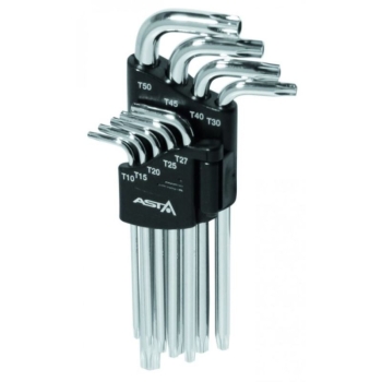 Asta, klucze Torx z otworem, średnie, A-712TF2