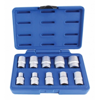 Asta, zestaw nasadek calowych 1/2", A-10INCH