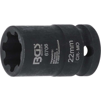 BGS, nasadka do zacisków hamulca 7 zębów, 22 mm, Audi S5, Q5, B.6706