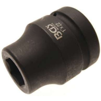 BGS, adapter udarowy do bitów 1"x22 mm, B.5246-1