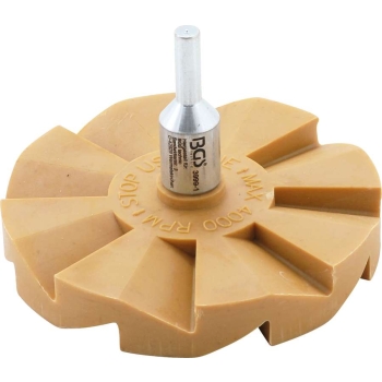 BGS, gumowy krążek do usuwania kleju, 90 mm, B.3999-1