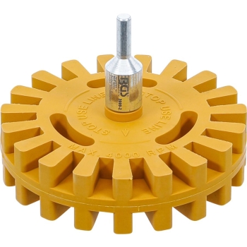 BGS, gumowy krążek do usuwania kleju, 90 mm, B.3999-1