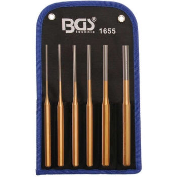 BGS, wybijaki cylindryczne 2.5-8 mm, 6 cz, B.1655