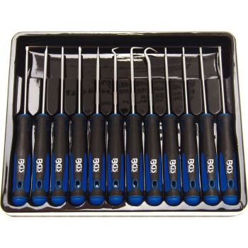 BGS, haki i wkrętaki precyzyjne, 12 szt, B.8833