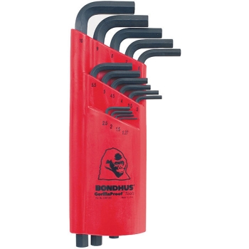 BONDHUS, zestaw imbusów 1.27 - 10, długie, 15el, BO12195