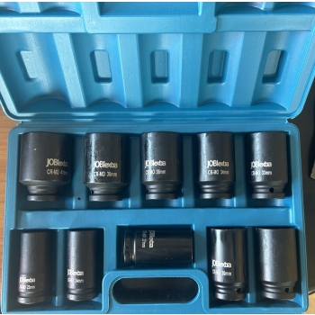Jobi, zestaw nasadek udarowych 3/4", 12kt, 10el, 22-41 mm, X1307