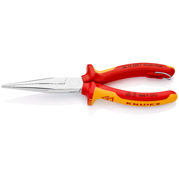 Knipex, szczypce wydłużone półokrągłe tnące 200 mm, 26 16 200 T