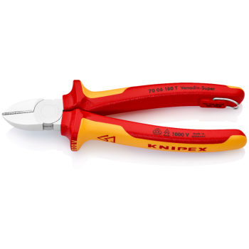 Knipex, szczypce tnące boczne 160 mm, 70 06 160 T