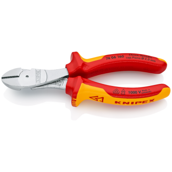 Knipex, szczypce tnące boczne o zwiększonym przełożeniu 200 mm, 74 06 200