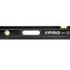 Pro1000 endurance, poziomica czarna dwustronnie frezowana z uchwytami 150 cm, PRO-B6150