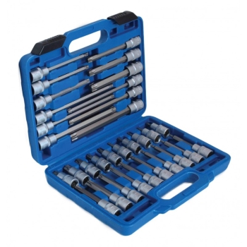 Satra, klucze nasadowe Torx 1/2", 32el, S-ST3212