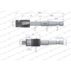 Waryński, uchwyt do końcówek wkrętakowych z końcówką do nasadek 1/4, WMA105