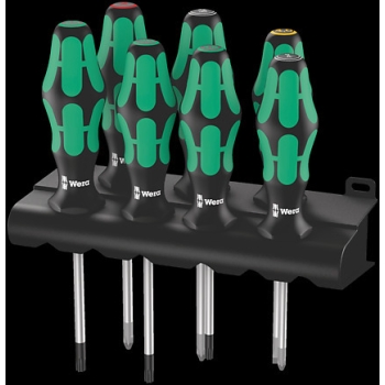 Wera, zestaw wkrętaków Kraftform Lasertip + wieszak 7el, 05320540001